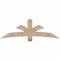 Ekena Millwork Davenport Smooth Timber Gable Bracket, Douglas Fir, 72"W x 24"H x 3 1/2"D x 5 1/2"F, 8/12 Pitch GBW072X24X0406DAV00SDF - alternate 1